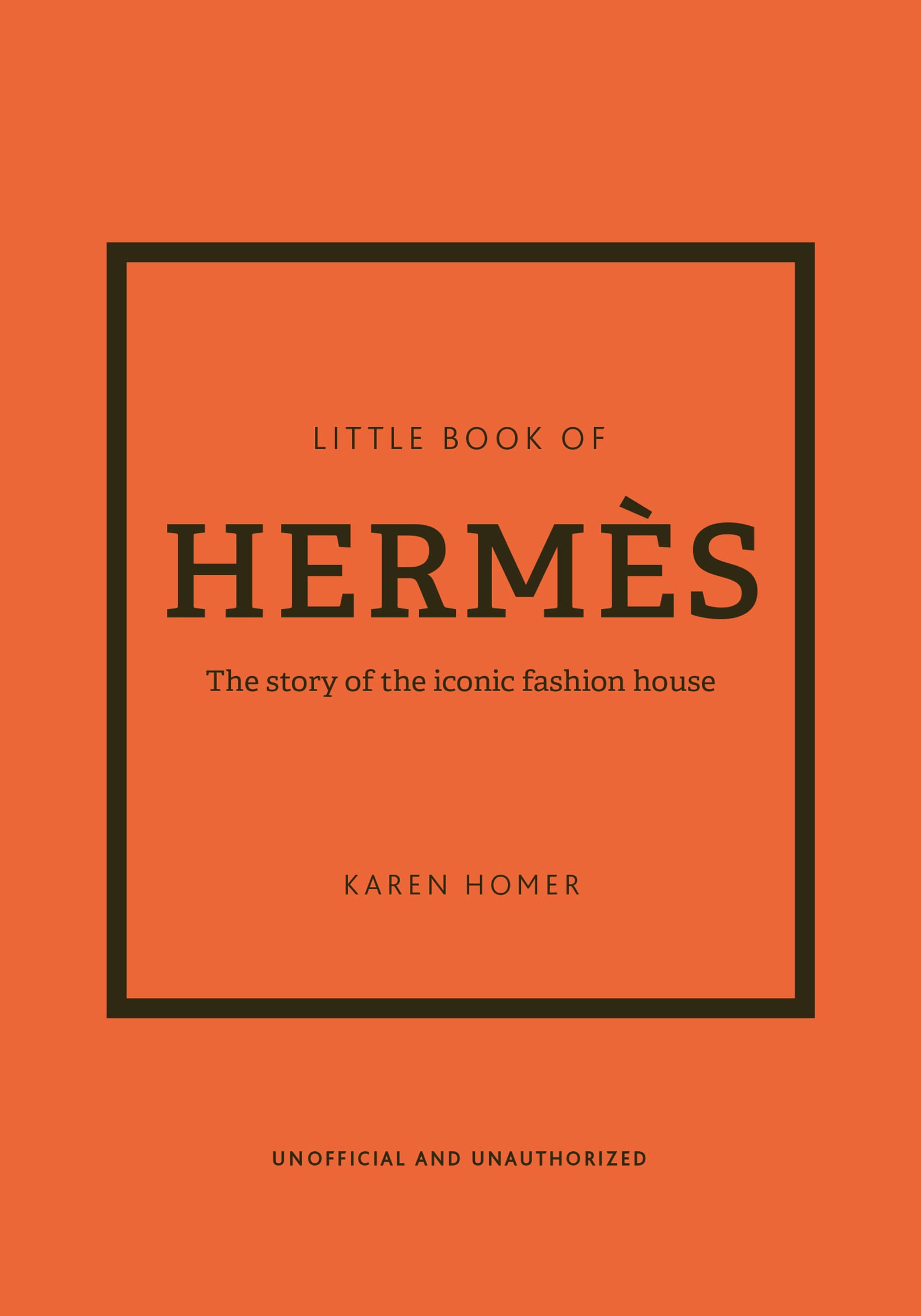gallery1.4  Little Book of HERMES他 4冊 Little Book of Hermès | Orange Goatskin Leather – Graphic Image
