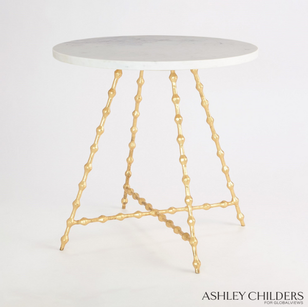 End Table-Gold