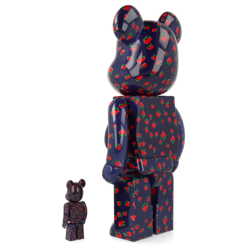 Be@rbrick MUVEIL Strawberry 100% and 400% Set