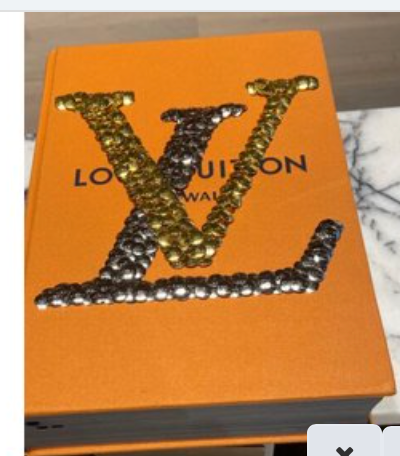 Rhinestone Templates: Drips Louis Vuitton Rhinestone
