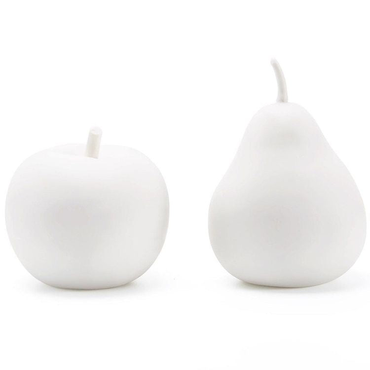 Apple & Pear Porcelain Figures