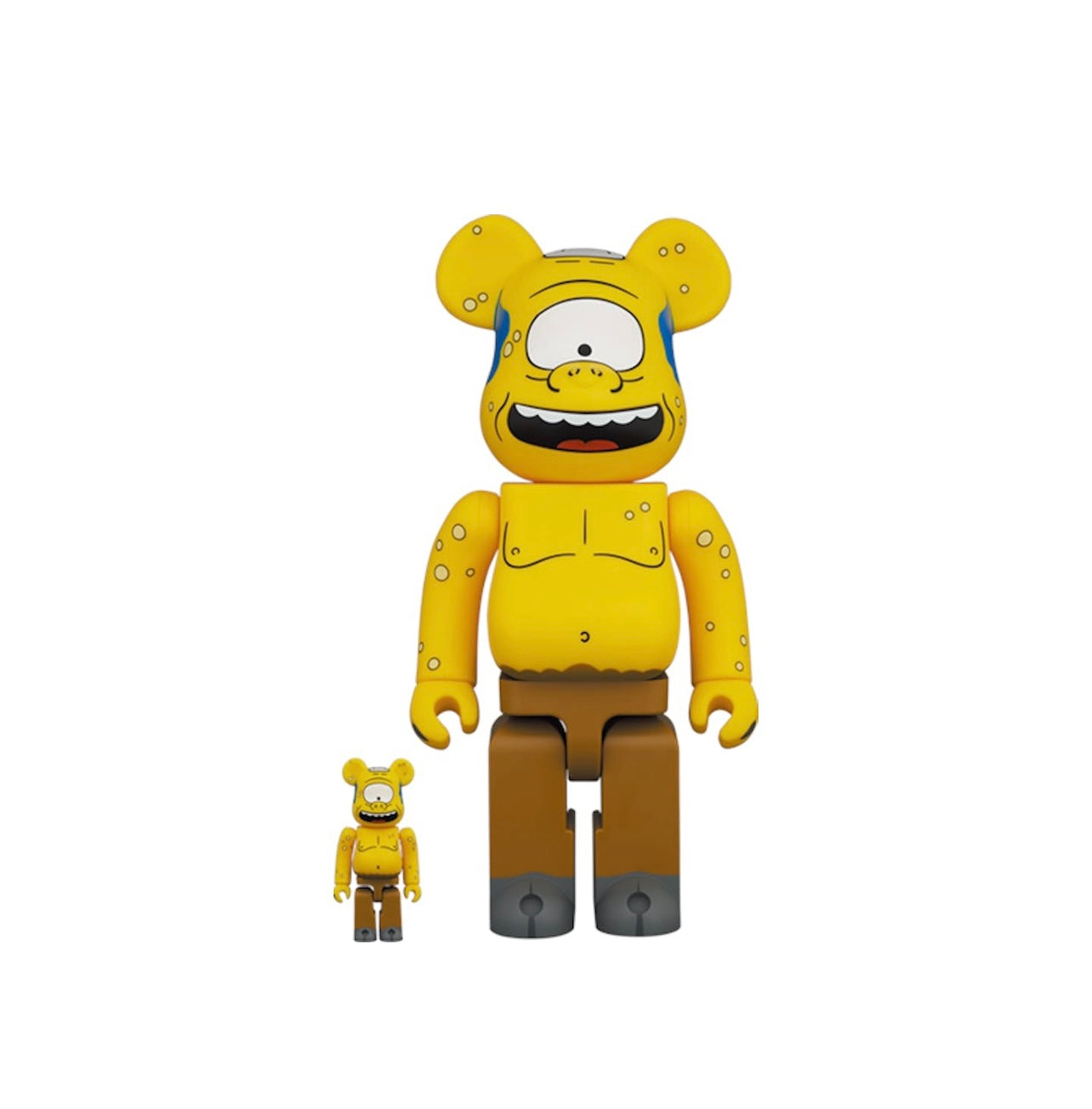 BearBrick 400% Homer Simpson 専用箱なし Bearbrick Homer Simpson 400% Yellow – shoegamemanila