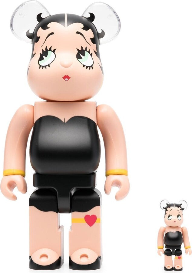 BE@RBRICK Betty Boop(TM) BLACK Ver. 100％ ＆ 400％ – Level