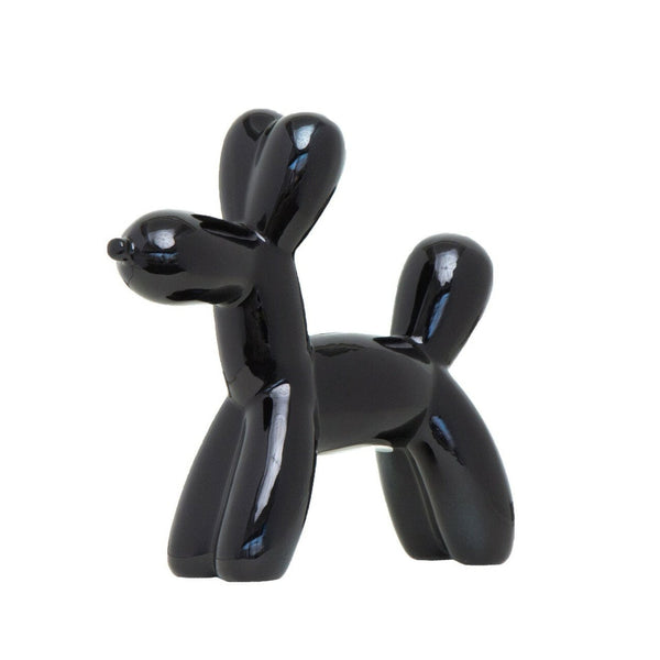 Black Balloon Dog  - 7.5"