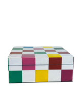 Colorblock Covered Box - Medium
