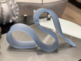 Matte Light Blue Sculpture