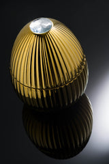 Candle in Gold Ceramic