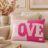 Pink Love Pillow