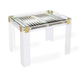 Acrylic Backgammon Table