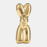 7"L BALLOON DOG ANIMAL, GOLD