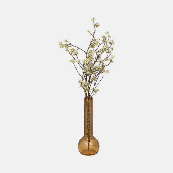 Glass Vase Amber