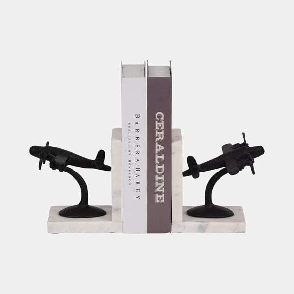 Airplane Bookends