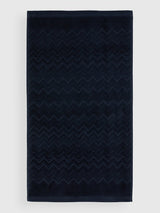 CHALK HAND TOWEL BLUE