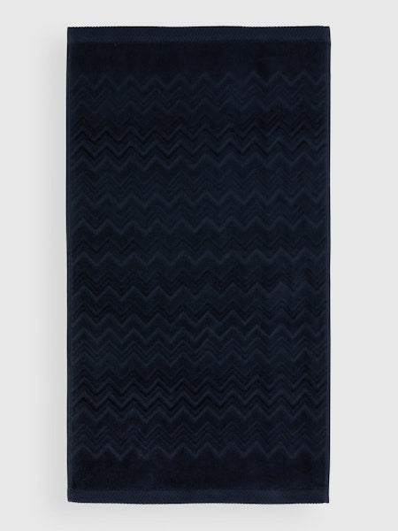 CHALK HAND TOWEL BLUE