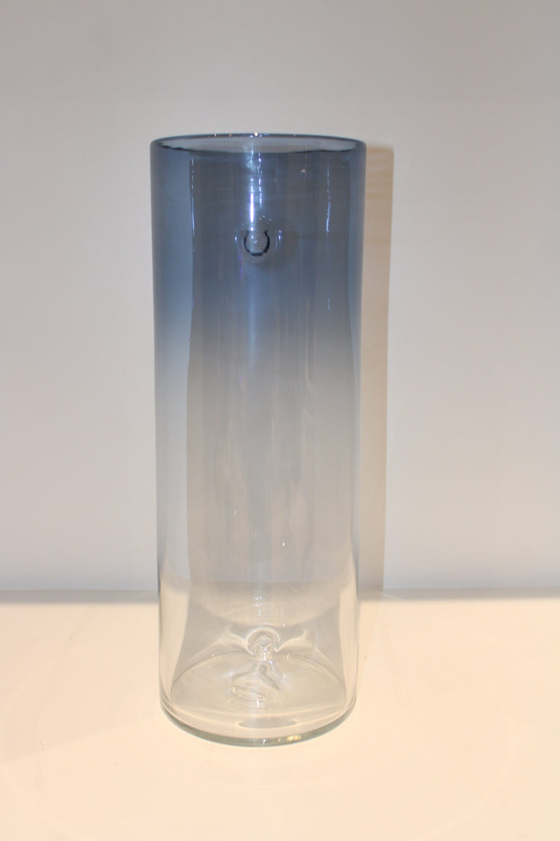 Dimple Vase XL Tall- Steel Blue