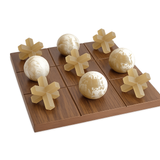 WALNUT TIC TAC TOE