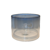 Steel Ombre Dimple Vase XL Wide