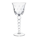 Bubbles Clear Crystal American Water Glass No. 1