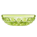 Royal Chartreuse Crystal Small Footed Bowl