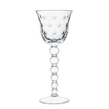 Bubbles Clear Crystal Water Glass No. 2