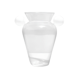 Clear & White Geo Urn