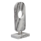 Oval Marble Sculpture