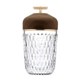 Folia Clear Crystal Portable LED Table Lamp