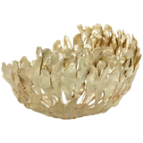 Plume Bowl Brass