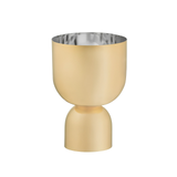 Gold Plated Medium Cachepot
