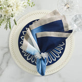 Starry Night Placemat in White & Gold Set of 4