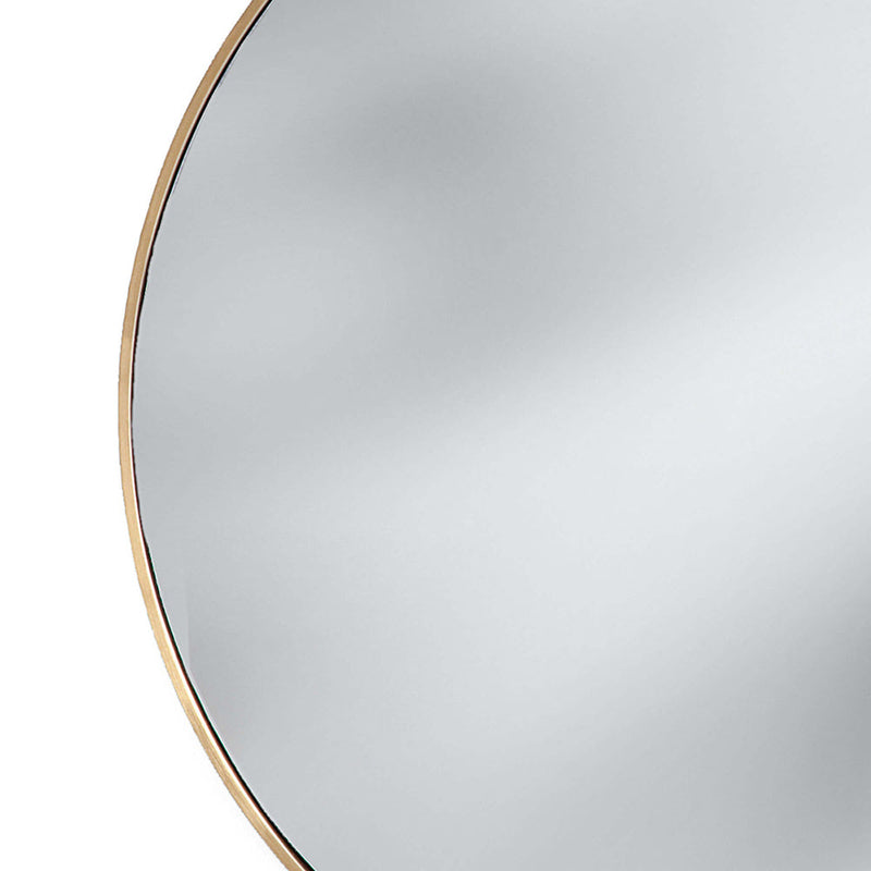 Circular Mirror_Brass