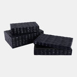 FAUX BAMBOO PIECE BOXES