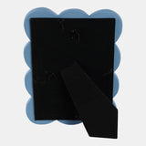 4x6" Puffy Squiggle Photo Frame, Blue