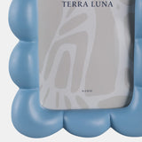 4x6" Puffy Squiggle Photo Frame, Blue