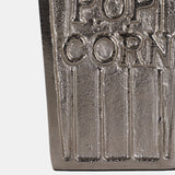 7" Popcorn Bucket, Silver/Gold