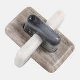 Curved Edge Marble Knot