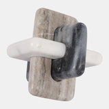 Curved Edge Marble Knot