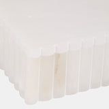 Ribbed Alabaster Box