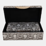 Shimmer Snakeskin Boxes
