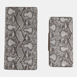 Shimmer Snakeskin Boxes