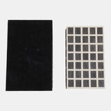 Etched Squares Resin Boxes