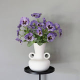 Lavender Purple Silk Pansy