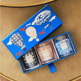 TRIO TRAVEL CANDLES MANHATTAN-PARIS-MYKONOS