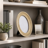 Gold Oval Frame