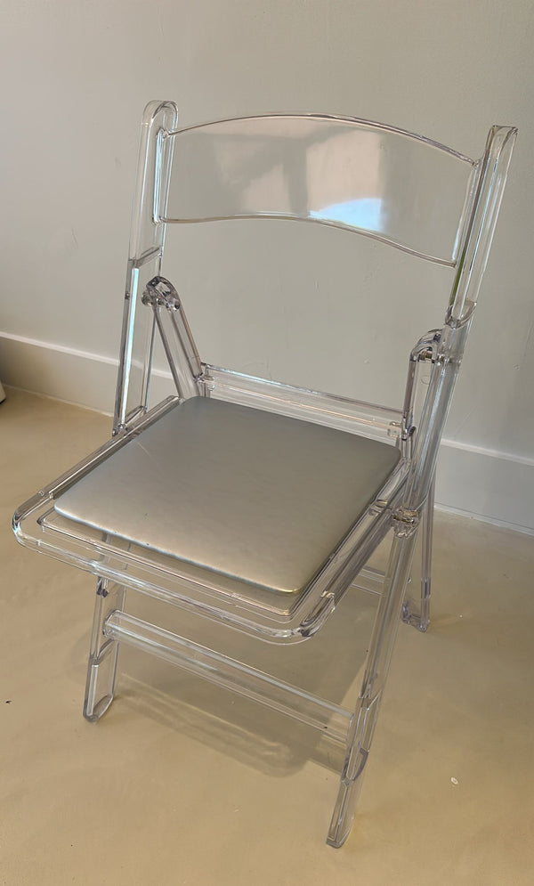 Lucite Chairs chivari