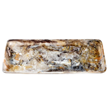 Swirled Rectangular Large Serving Tray