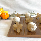 WALNUT TIC TAC TOE