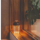 Folia Clear Crystal Portable LED Table Lamp