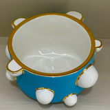 Turquoise Bubbles Bowl