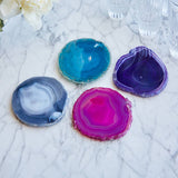 Agate Coasters Set